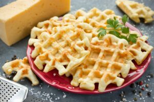 Waffle de Pão de Queijo