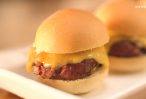 Mini Hambúrguer na Air Fryer